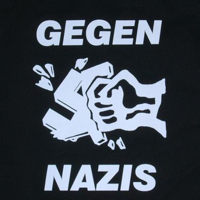Aufnäher Rücken - Gegen Nazis