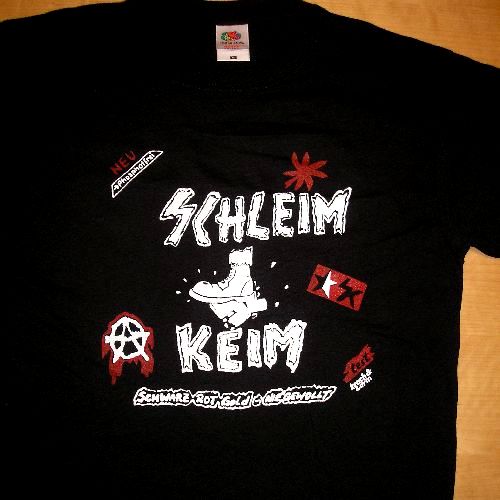 T-Shirt Schleimkeim "Schwarz Rot Gold - Nie gewollt"