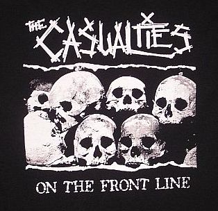 Kapuzen-Pullover "Casualties frontline"