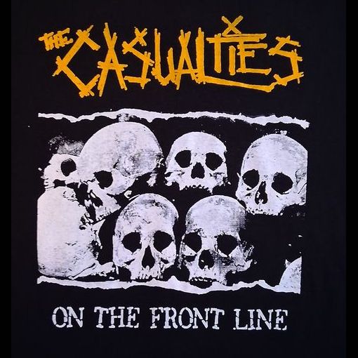 Aufnäher Rücken - Casualties -frontline