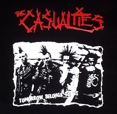 Aufnäher Rücken - Casualties tomorrow