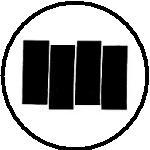 Button Black Flag