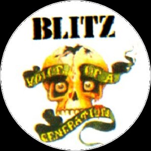 Button Blitz "Schädel"