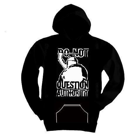 Kapuzen-Pullover "do not question"