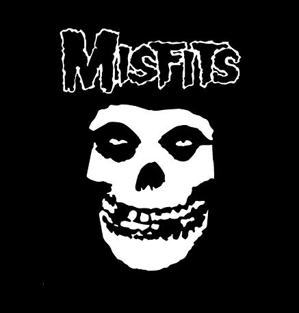 Aufnäher - Misfits Schädel