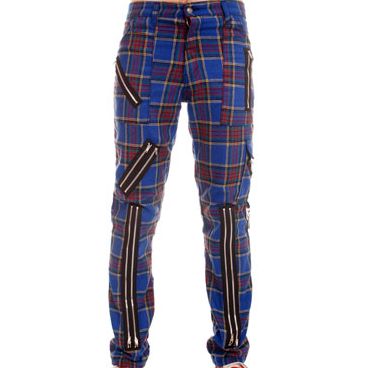 Bondage Hose tartan blau Tiger of london